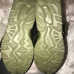 Puma Shoes - Puma for Fenty Bow Sneakers - Olive Branch Puma Shoes - Puma for Fenty Bow Sneakers - Olive Branch